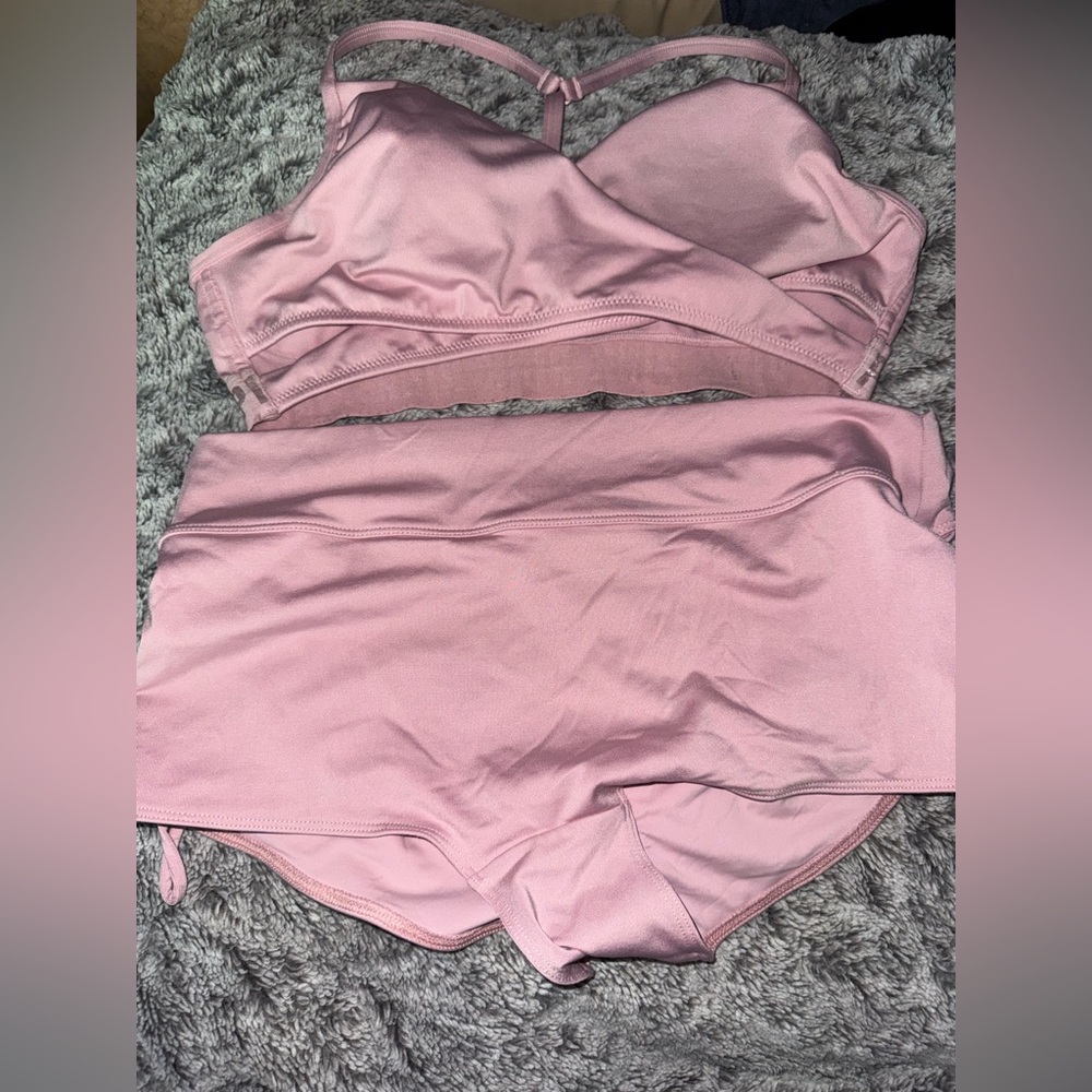 Sporto Pink Women's Bra and Brief Set
